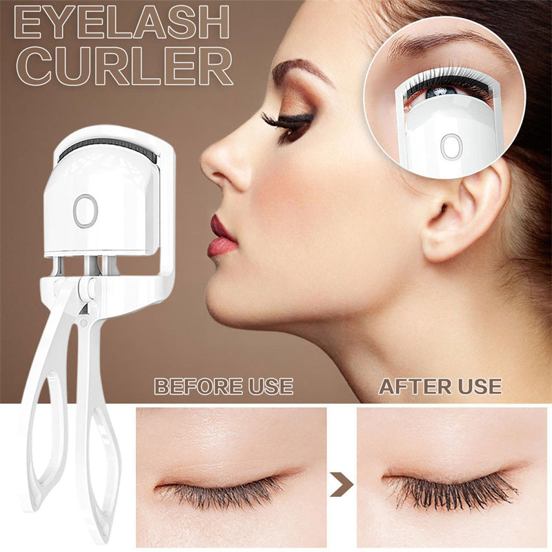 Heated Eyelash Curler - USB - Safe Heat Control Technology