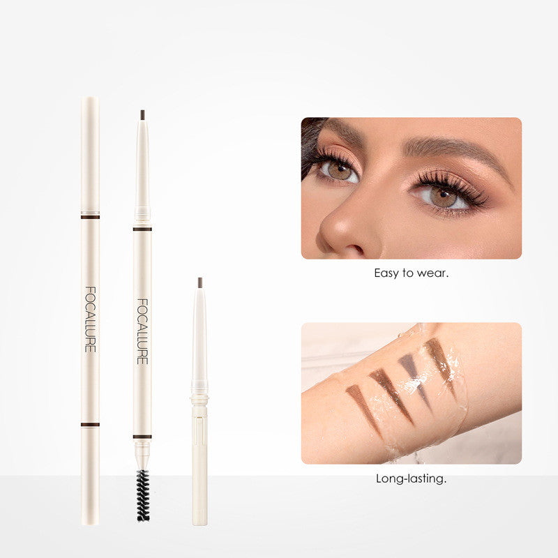 Angled Eyebrow Pencil by Focallure - Dual Ended - 4 Colours