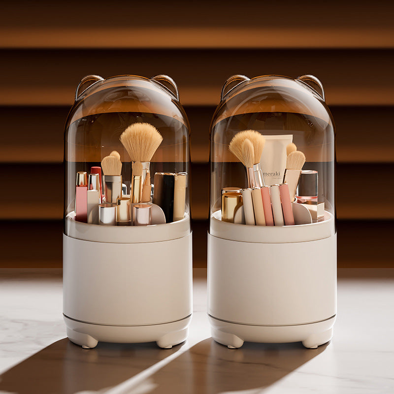 Cosmetic Brush and Tool Holder - Rotating - Perfect Storage