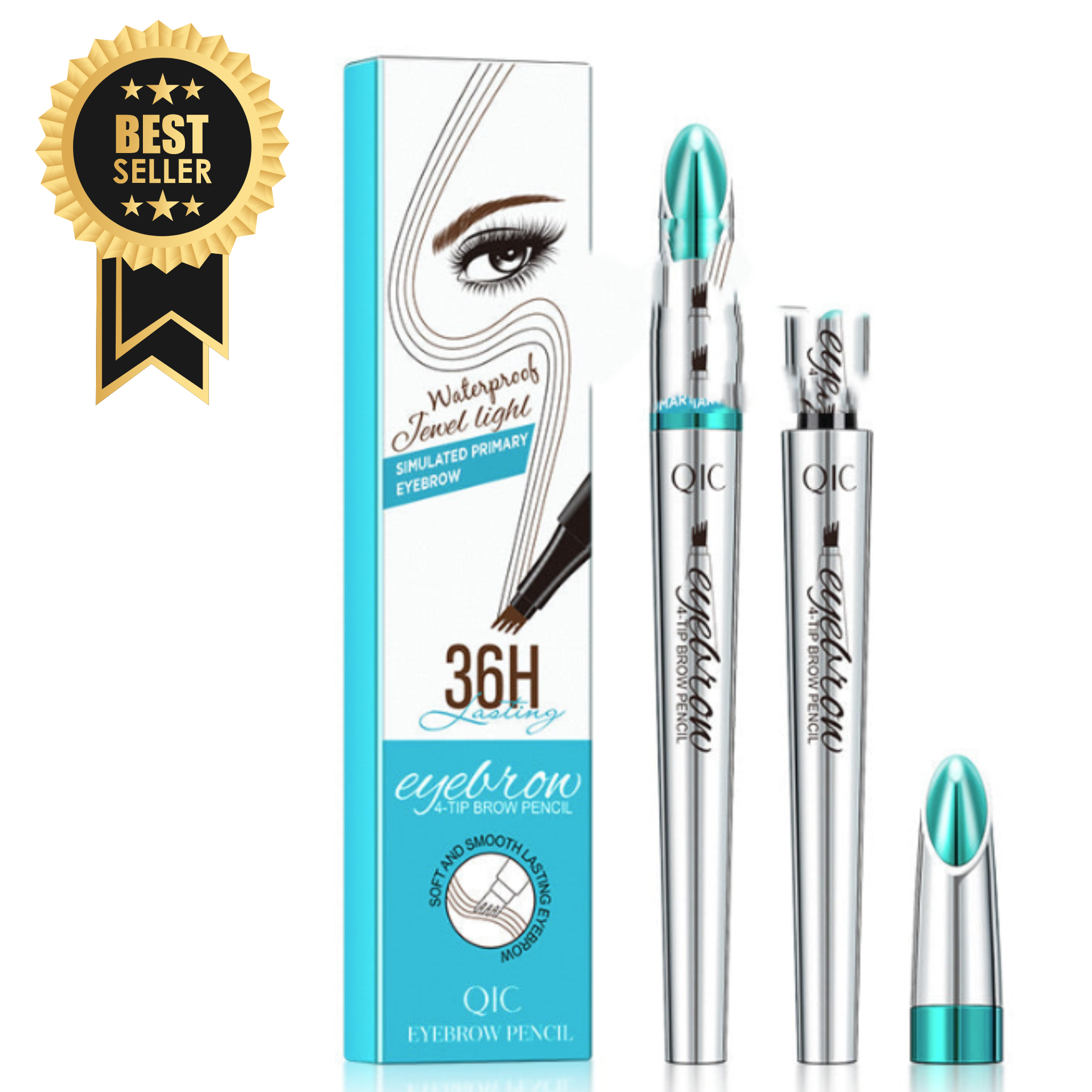 36 HR Microblading Style Brow Pen - Waterproof, High Pigment