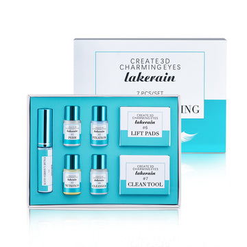 Professional-Grade Lash Lift Perm Kit + Brow Lamination Kit by Lakerain, Long Lasting Results, Multiple Use