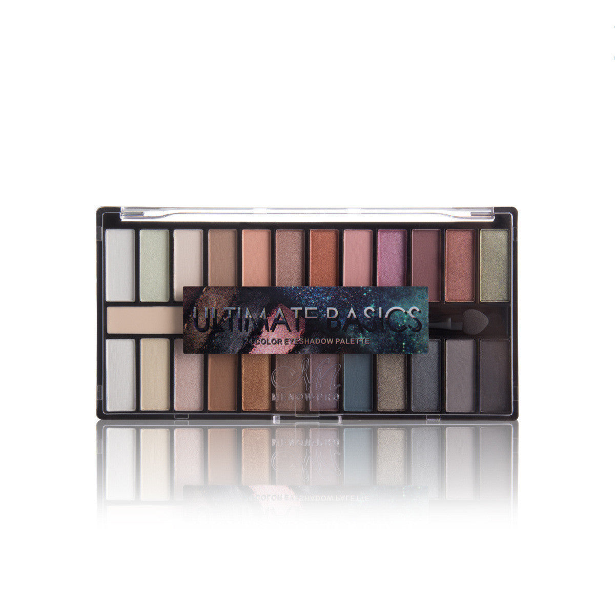 Ultimate 24-Colour Matte Pearl Eye Shadow - Primer & Brush Included - High Pigment