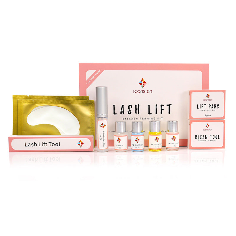 Lash Lift Kit ICONSIGN (Upgraded Version 2024) - Lifting Perm, Long Lasting Effects