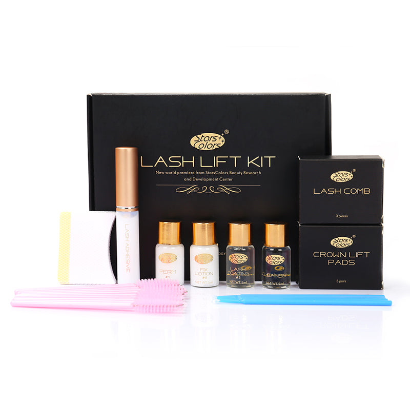 Lash Lift Kit by Stars Colors - Salon Quality - Eyelash Perming