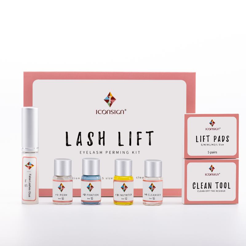 ICONSIGN Lash Lift Kit - Eyelash Perming - Salon Quality, Long-Lasting Results, Safe & Easy