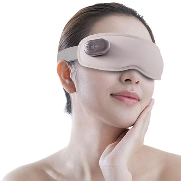 Heated Eye Mask - Massage - Hot Compress for Dark Circles & Anti-Ageing