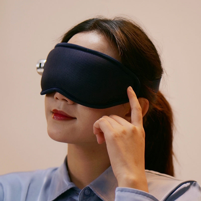 Heated Eye Mask - Massage - Hot Compress for Dark Circles & Anti-Ageing