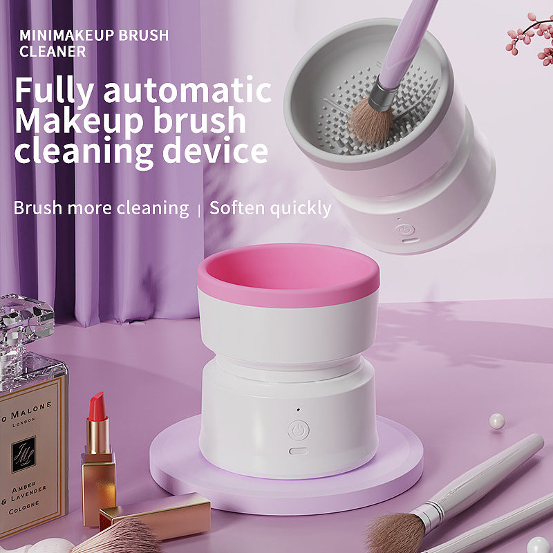 Automatic Eyebrow Brush Cleaner - Rechargeable - Quick Drying