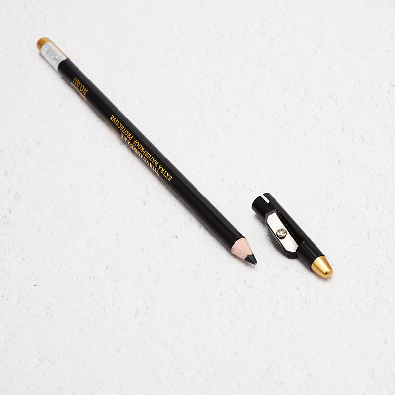 Anti-Smudge Eyebrow Pencil With Built-In Sharpener - Waterproof